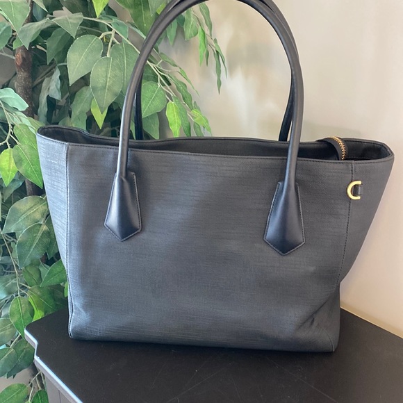 Dagne Dover Classic Signature Tote in Graphite - Picture 7 of 16